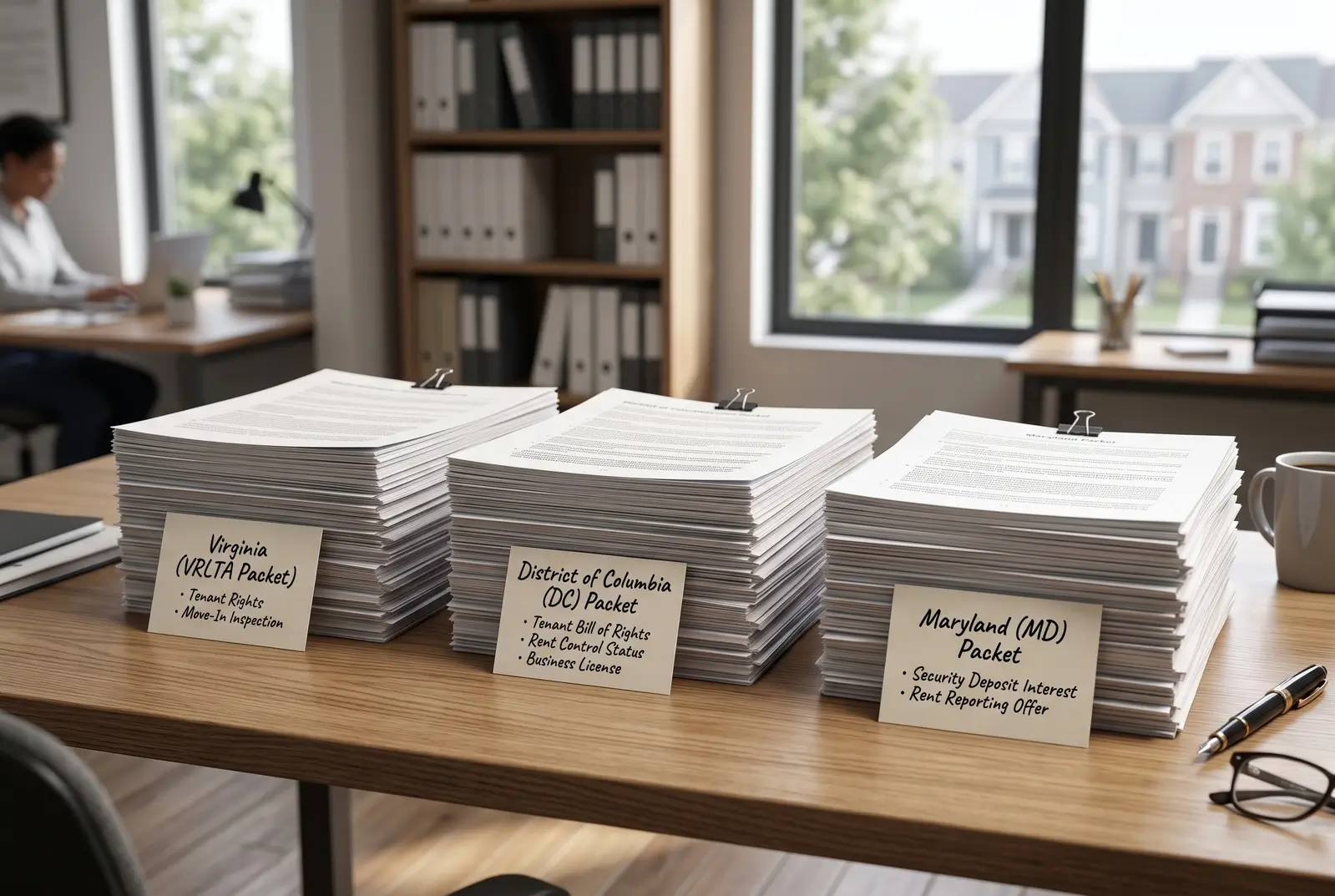 One Portfolio, Three Rulebooks: How Lease Packets Differ Across Virginia, the District of Columbia, and Maryland